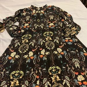 Brand new with tags, floral print long sleeve dress